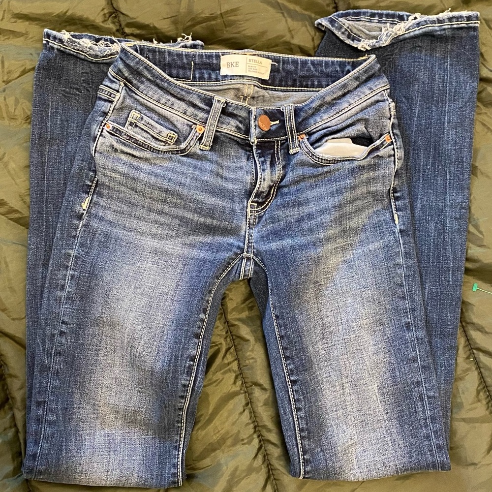 BKE Stella Lowrise Slim Bootcut Jeans